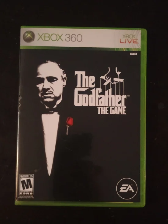 Microsoft Xbox 360 Game Case - Black with Green Trim