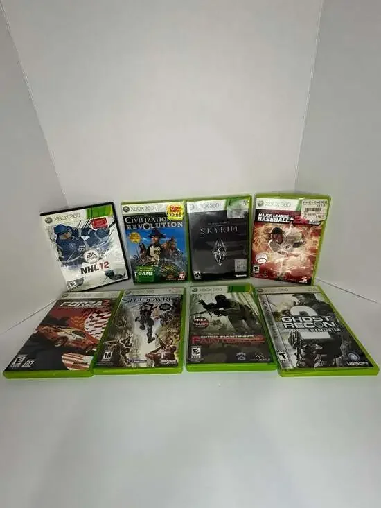 Microsoft Xbox 360 Video games Assorted Lot of 9 Tested and working