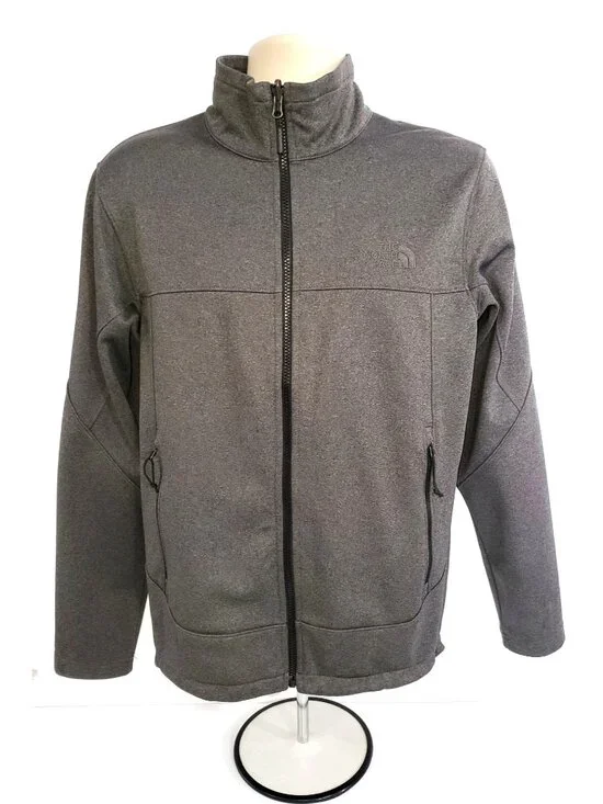 The North Face Men's Gray Canyonwall Wind-Resistant Jacket Size Small 1443