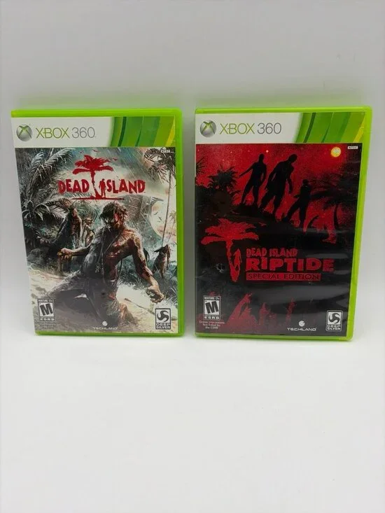 Dead Island & Dead Island Riptide Special Edition Microsoft Xbox 360 Tested Work