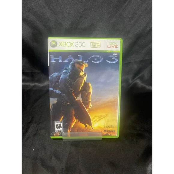 Halo 3 Xbox 360‎ Microsoft Bungie 2007 First Person Shooter Video Game CIB