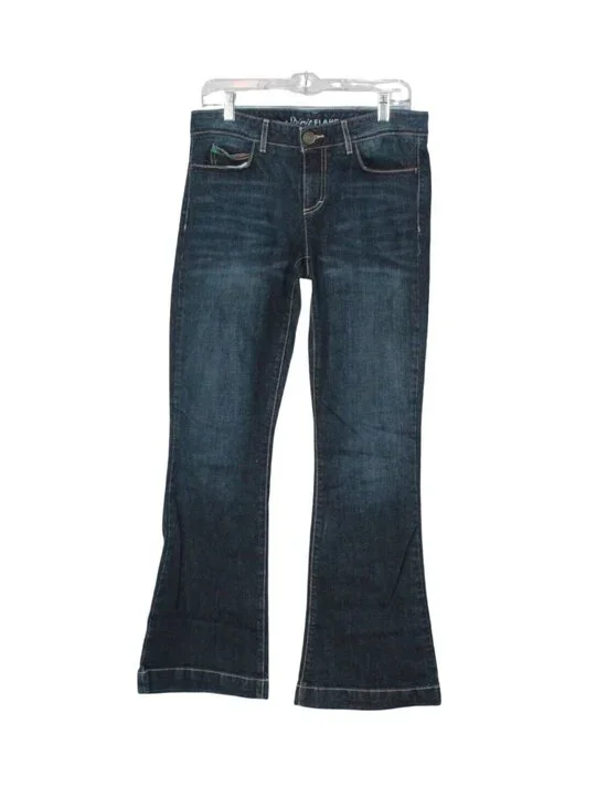 Tommy Hilfiger Spirit Flare Jeans Dark Wash Stretch Bootcut Size 8R