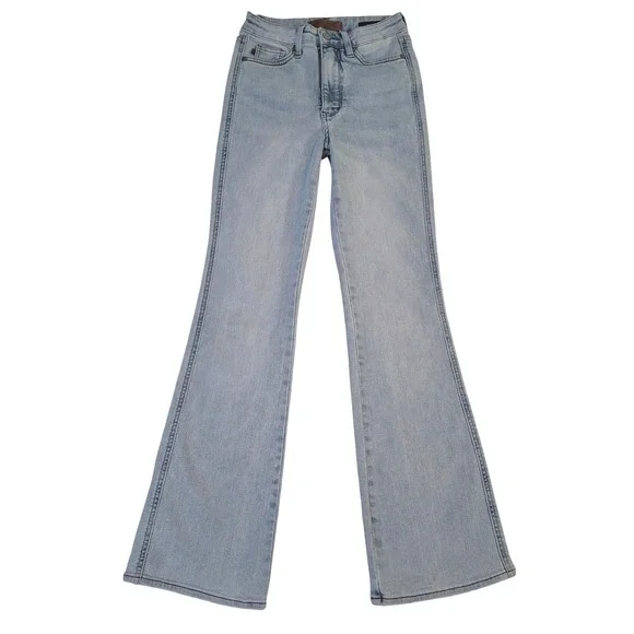 Judy Blue Bootcut Jeans Light Wash High Rise Stretch Denim JB88784 Womens 0/24S