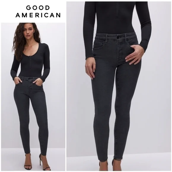 GOOD American Good Legs Jean's, Size 6/28