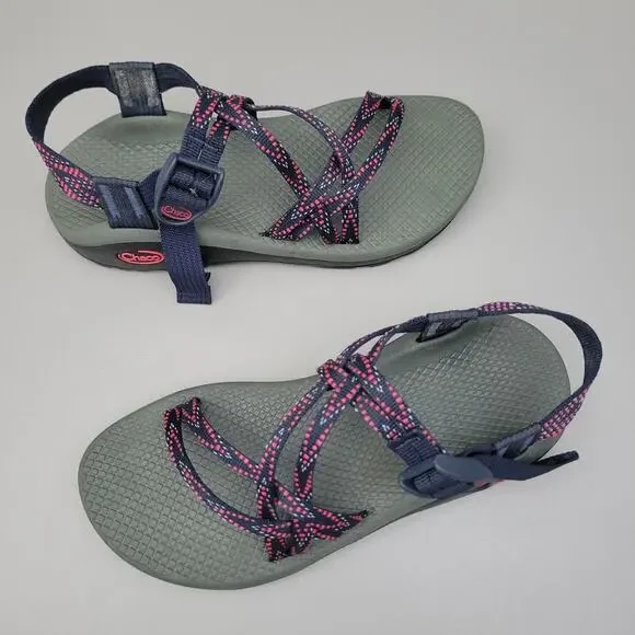 Chaco Womens Sandal Z Cloud X2 Size 7 Action Blue Multicolor Hiking Adjustable