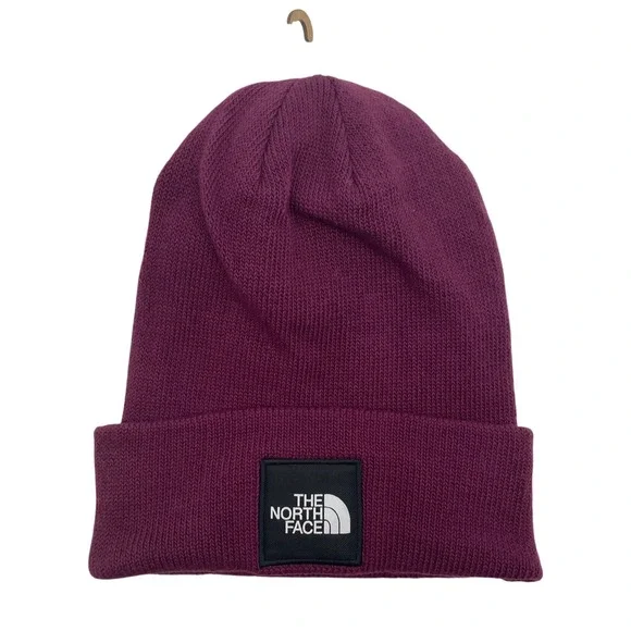 The North Face Beanie Big Box One Size Boysenberry New