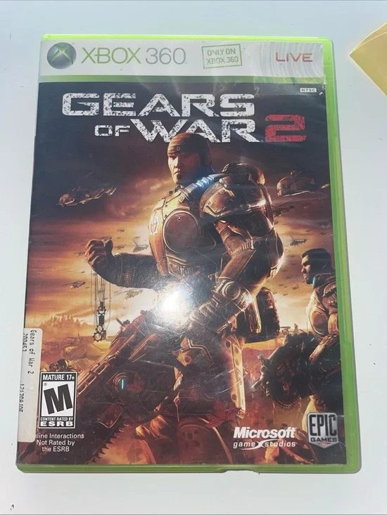 Gears of War 2 Xbox 360 - Complete CIB With Manual