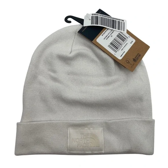 The North Face Beanie Dockworker Recycled OS Gardenia White NWT