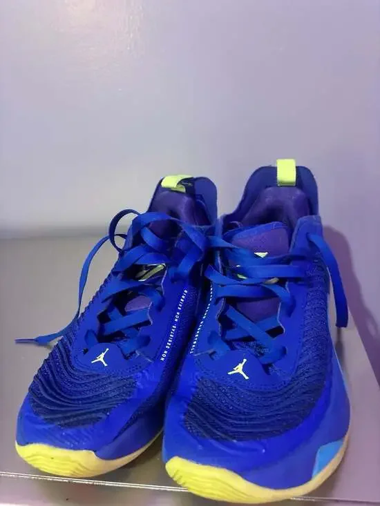 Nike Jordan Luka 1 Illusionist Racer Blue Basketball Shoes 7Y