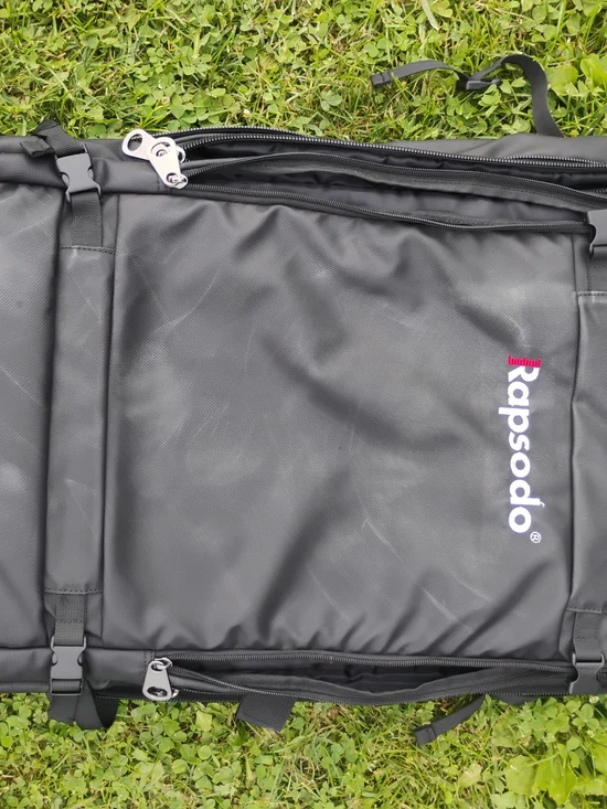 Men's Black Rapsoda Golf Performance Backpack