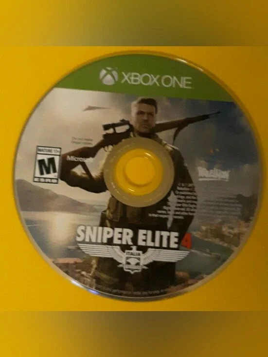 Sniper Elite 4 - Green Console Game Disc
