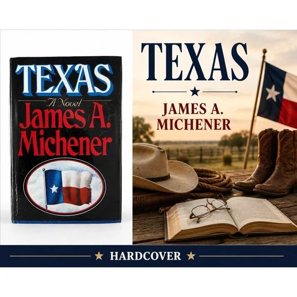 Texas by James A. Michener (1985, Hardcover)