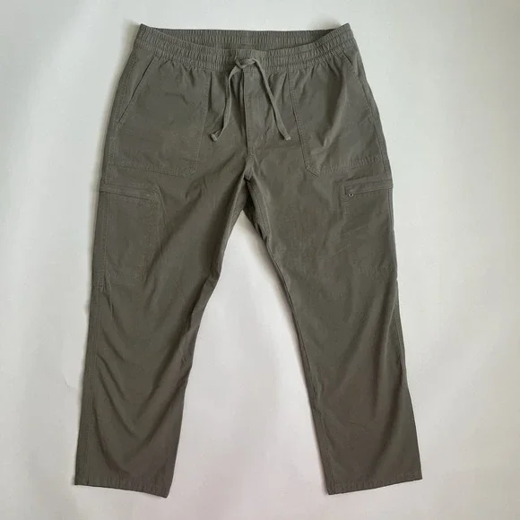 THE‎ NORTH FACE Men's Utility Cargo Pants XL Short Green Stretch Trekking