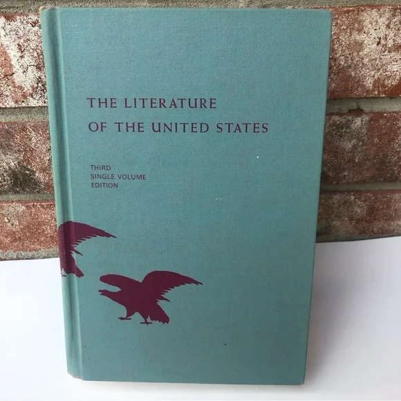 The Literature of the United States 3rd Single Volume Edition Vintage Hardcover