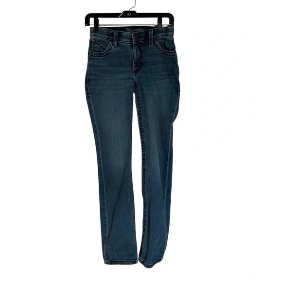Wrangler Blue Straight Leg Jeans Classic‎ Denim