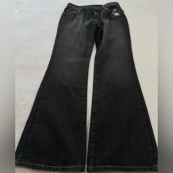 Jeanology Black Flared Jeans ~ Size‎ 10~ Business Casual