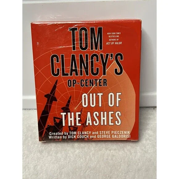 Tom Clancy's Op-Center: Out of the Ashes (Audiobook CD) NEW