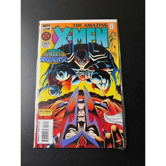 Marvel Comics The Amazing X-Men 3 May 1995 Age of‎ Apocalypse Deluxe