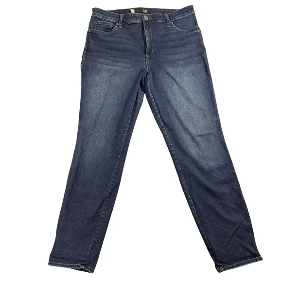 KUT from the Kloth‎ Diana Fab Ab Skinny Jeans Dark Wash High Rise Blue Denim 12