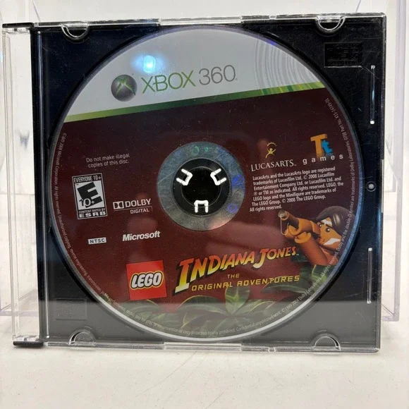 LEGO Indiana Jones The Original Adventures Xbox 360 Game Disc Only LucasArts