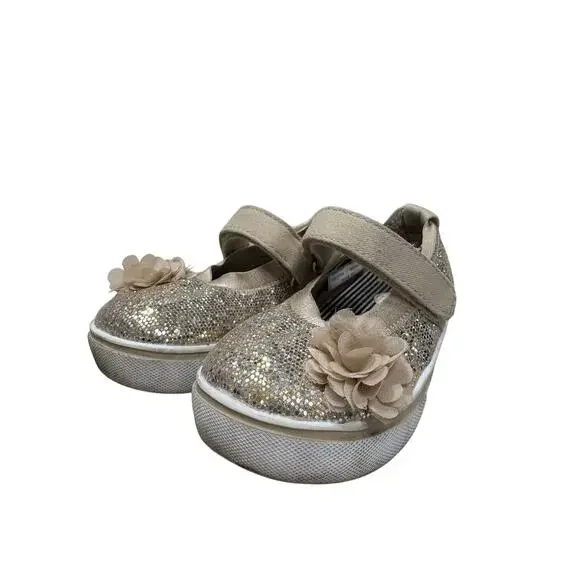 5/$10 Gold Slip Ons - Wonder Nation - 6