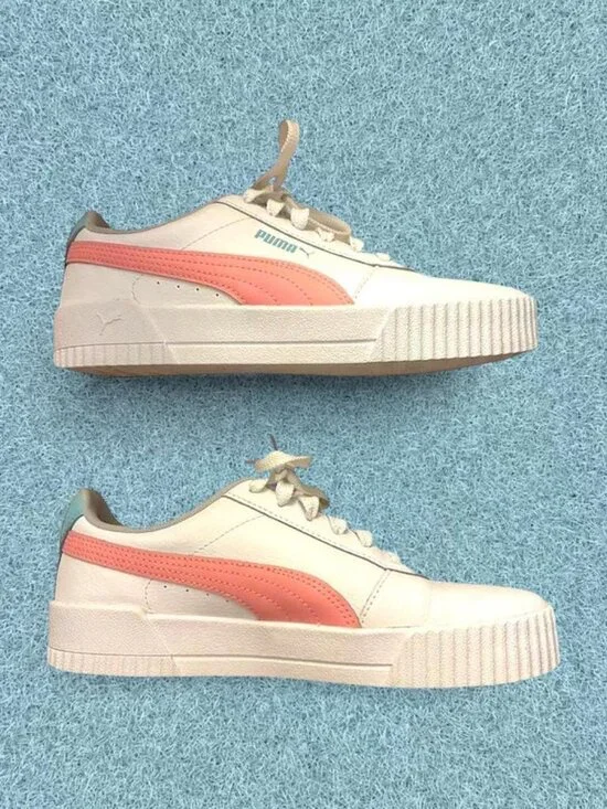 PUMA Carina Sneakers White & Pink