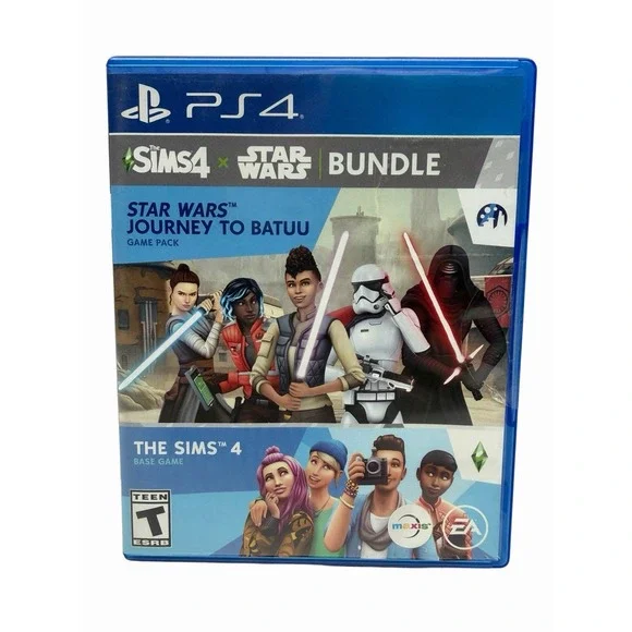 The Sims 4 + Star Wars Journey to Batuu Bundle PS4 Complete