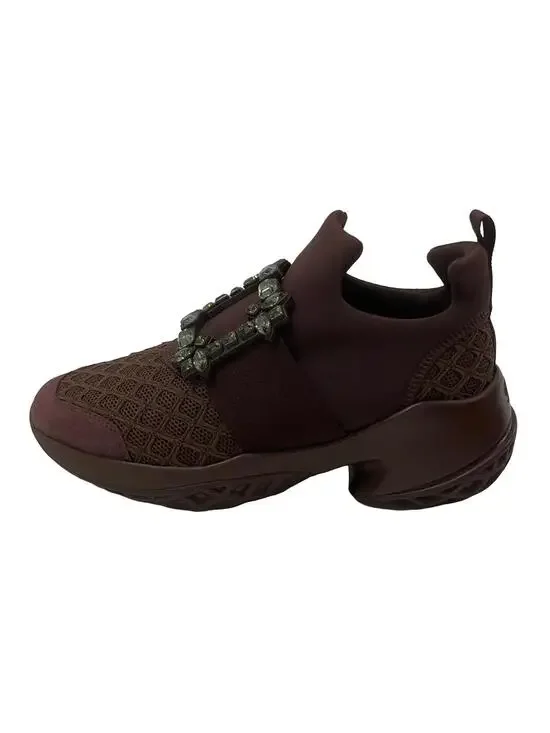 Roger Vivier Bordeaux Khaki Chemical #295533R57B