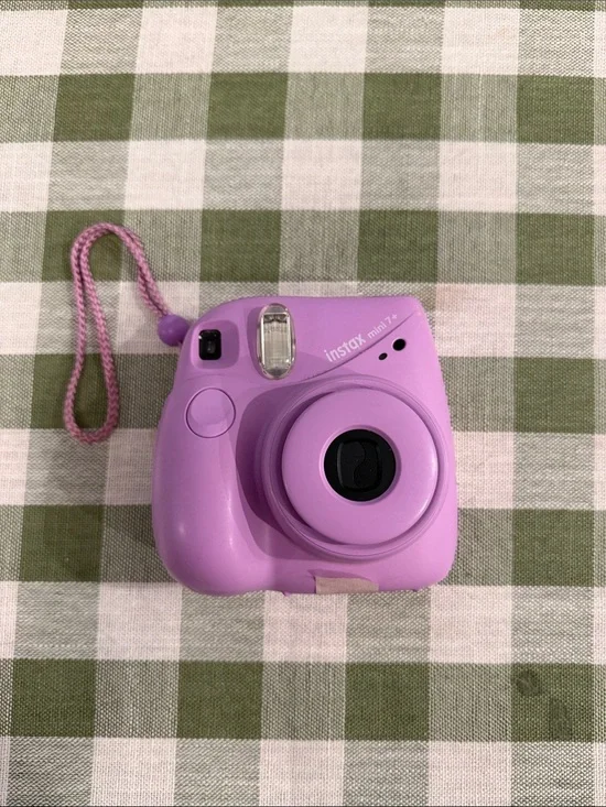 Fujifilm Instax mini 7+ Instant Camera - Purple (Lavender)