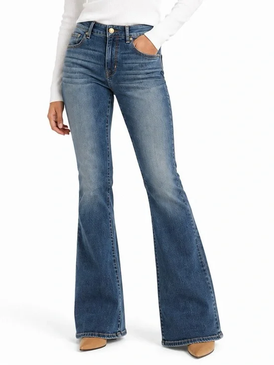 American Eagle Skinny Kick Women’s Jeans Size 4 Long Dark Wash Stretch Denim