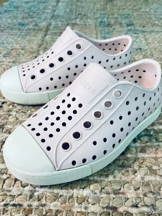 Native Light Pink Jefferson Toddler Kids Girls Unisex Size C7 EUC