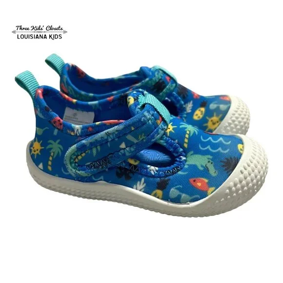 Cat & Jack Sz 5 Summer Print Oscar Water Shoes