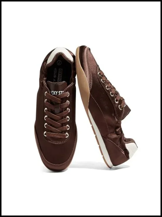 Retro Fashion Sneakers - Ballet Casual Lightweight Walking Shoes - Non Slip