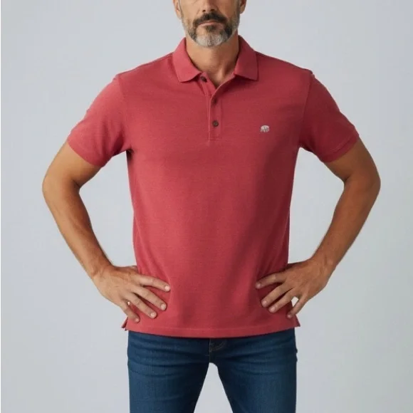 Men's Red Polo Shirt
