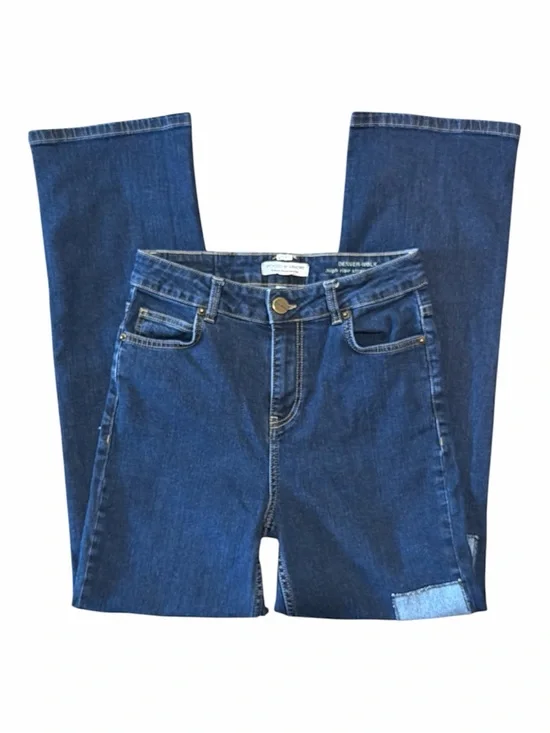 lola Dark Blue Straight Leg Jeans