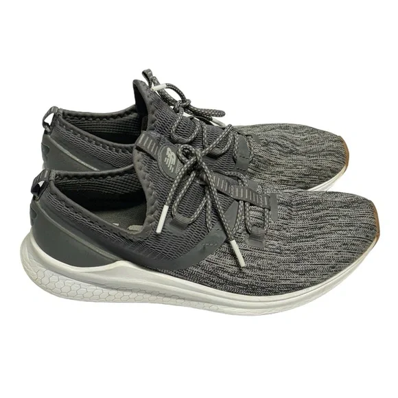 New Balance Fresh Foam Lazr Running Shoes Denim Black Gray Womens‎ 9 Walking