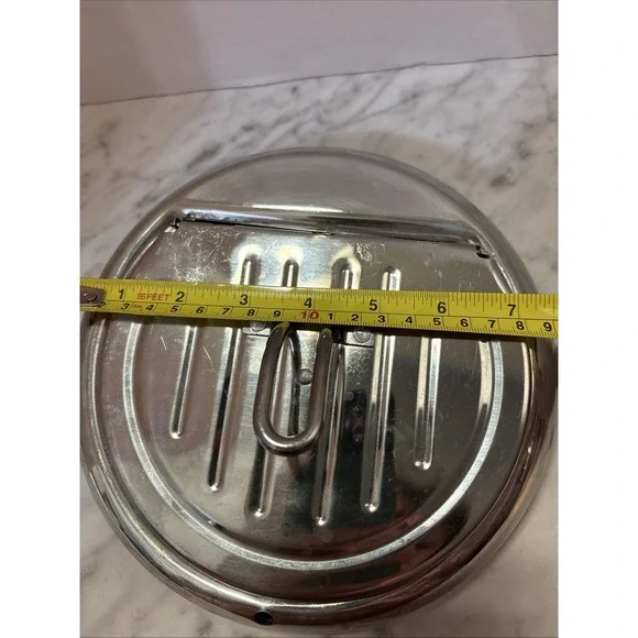 Japanese Stainless Steel Deep Fryer Lid Only‎