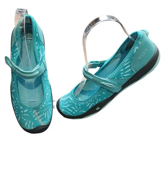KEEN Moxie Teal Mary Jane Flats Youth Size 5 (Women's Equivalent Size 6.5/7)