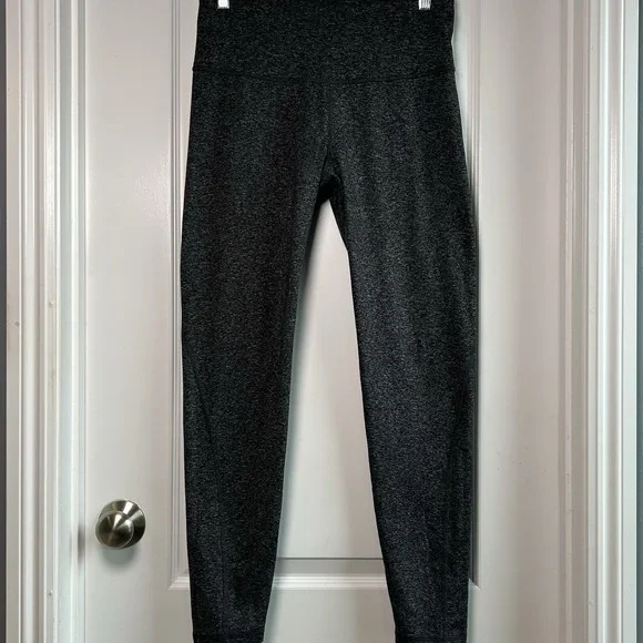 Old‎ Navy Active Moisture Wicking High Rise Heather Gray Full Length Leggings