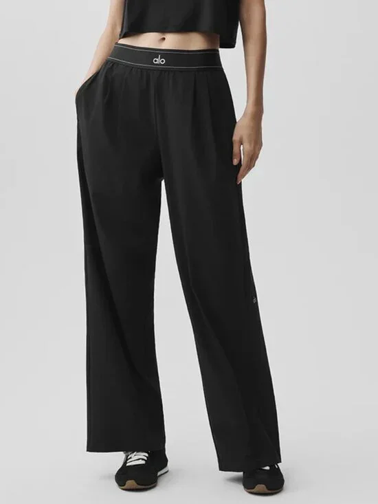 ALO Yoga Women's Suit Up Trouser💟Black (Regular) 30