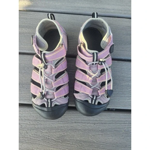 Keen Newport H2 Shoes Pink Sandals Big Kids Girls Size 5 EU 37 Watershoes