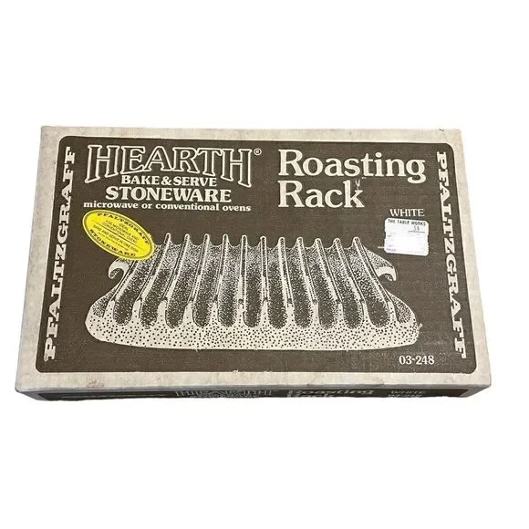 Stoneware Roasting Rack, Pfaltzgraff NWT