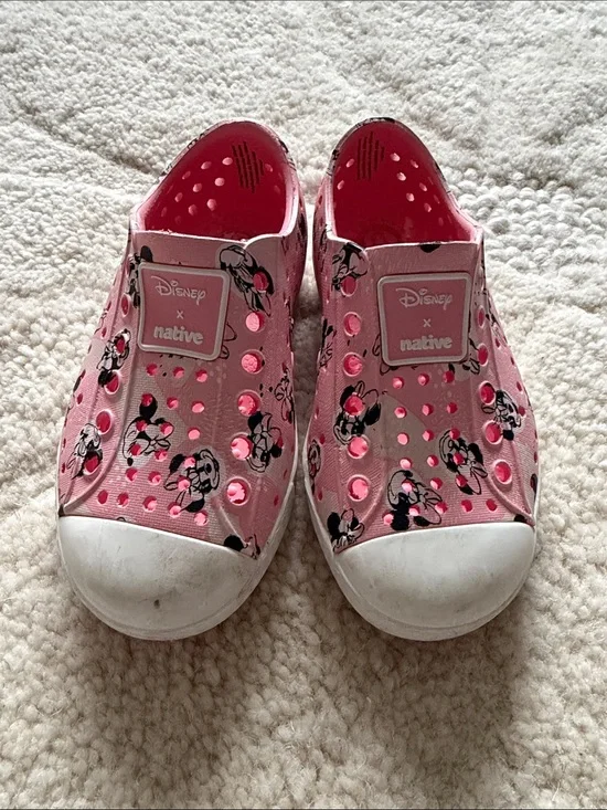 Native c7 Kids' Minnie Pink Slip-On Shoes