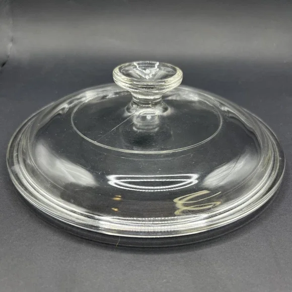 Pyrex G5C Clear Glass Lid,‎ fits Corningware and Pfaltzgraff 1.5 qt Casserole