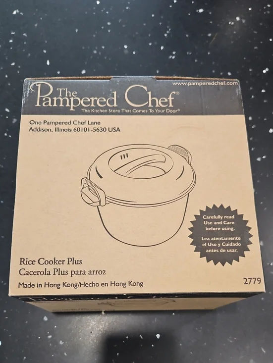 Pampered Chef Rice Cooker - NEW