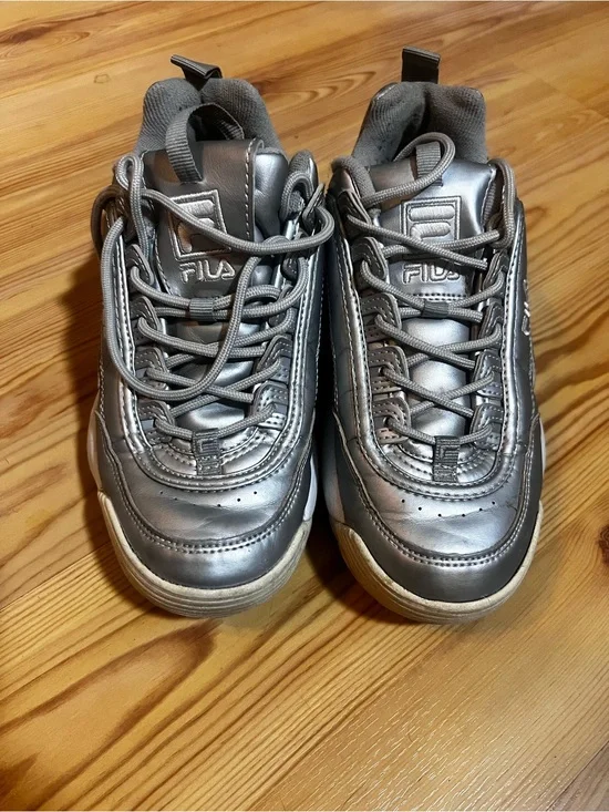Fila Silver Metallic Women's Sneakers