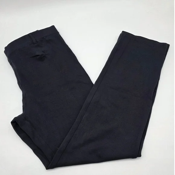 Quince Ponte Straight Leg Pants Women XL Tall‎ Black Ultra-Stretch Quite luxe