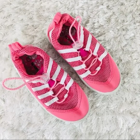 Pink Mesh Speedo Water Shoes Small