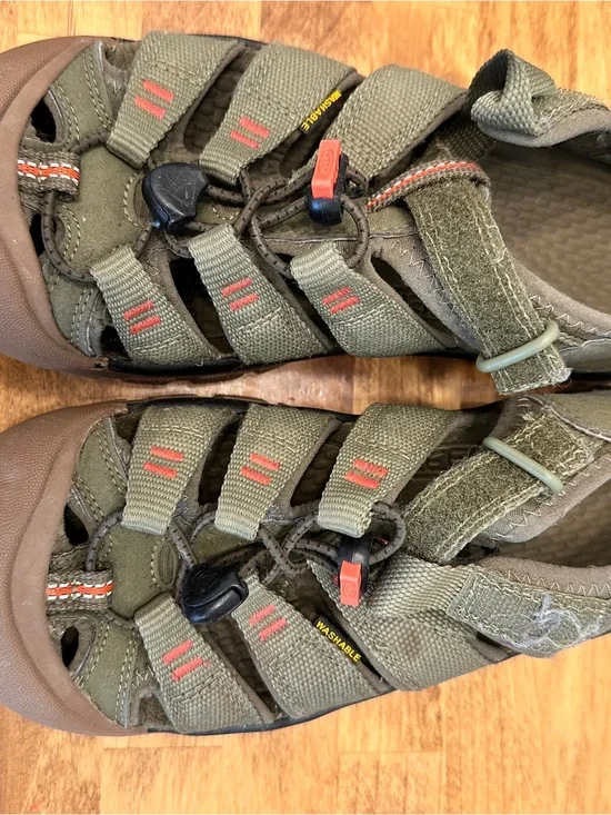 Keen Olive Green Kids Water Shoes