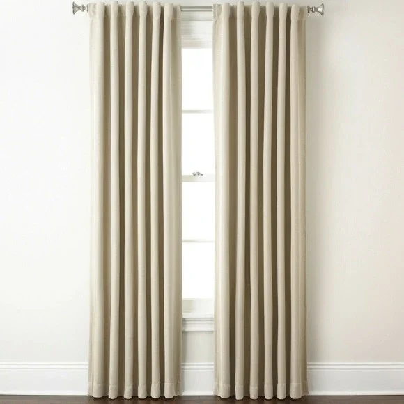 Eclipse Fresno Blackout‎ Window Curtain Panel in Wheat beige 52 X 84 NEW